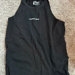 Alphalete Midnight Black Sleeveless Top